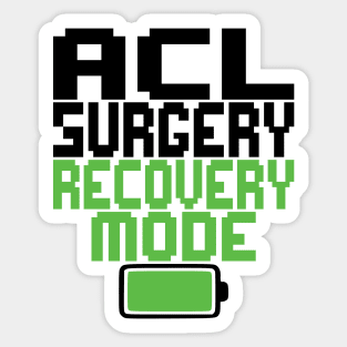 ACL Surgery Sticker